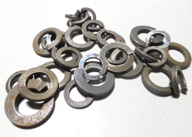 20 Rondelles Grower Pour Carburateur Simple Corps Solex - Peugeot 205 - NOS