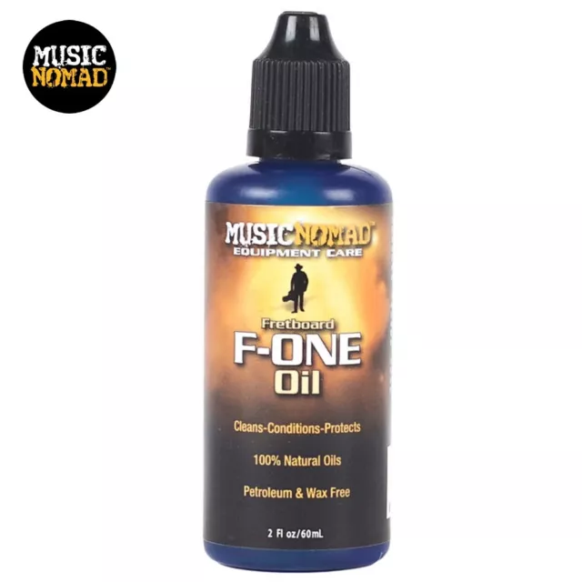Music Nomad MN105 F-ONE Fretboard Oil Cleaner & Conditioner 2 oz