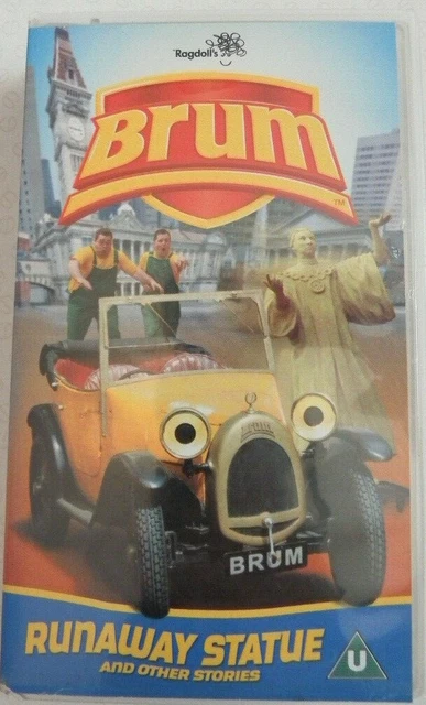 VINTAGE BRUM RUNAWAY Statue and other stories 2002 VHS Video Cassette ...