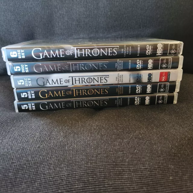 Game Of Thrones Seasons 1-5 DVD 2019