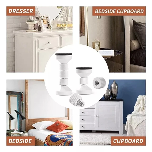 Supports De Lattes De Lit – 10 Pièces, Bouchons En Plastique Noir – Remplacement Pour Cadres De Lit, Installation Facile