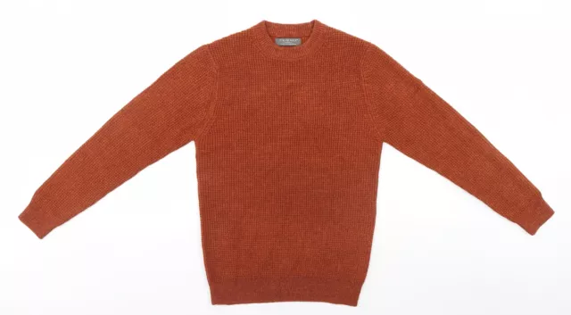 PRIMARK MENS BROWN Round Neck Acrylic Pullover Jumper Size XS £3.75 ...