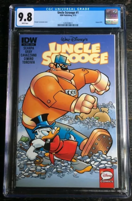 Uncle Scrooge #1 Giorgio Cavazzano Variant CGC 9.8 Walt Disney Disneyana