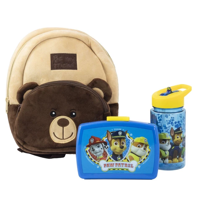 Plüschrucksack Milly Bear Boy mit Brotdose und Trinkflasche Stück Deutsch 2021