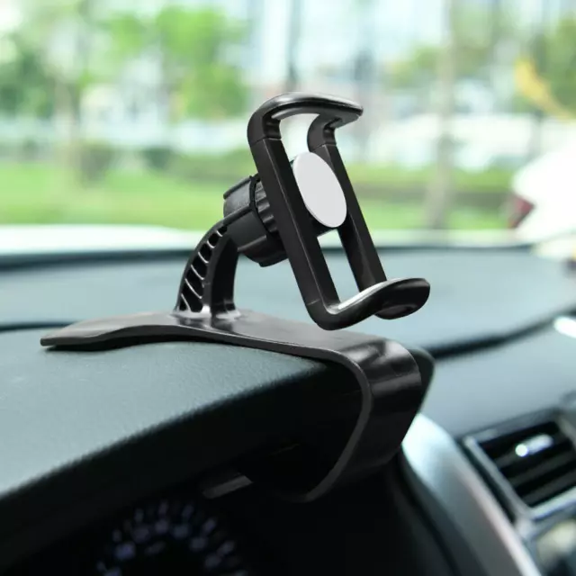 In Car Phone Holder Clip Dashboard Mount Stand HUD Design For Mobile Cell Phone