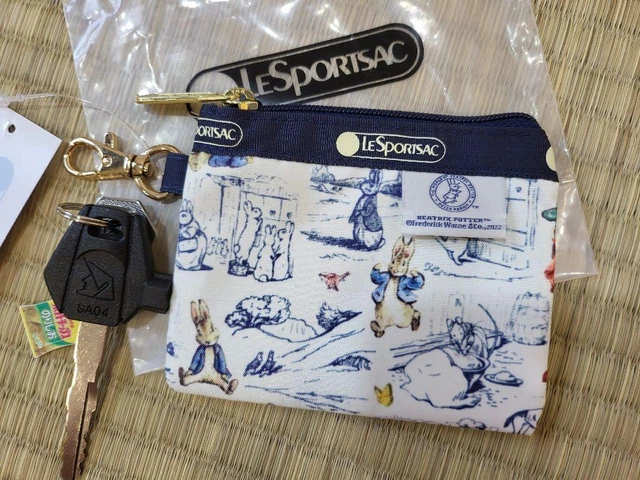 Peter Rabbit × LeSportsac Rabbit Coin Case Key Coin Pouch Coin Purse