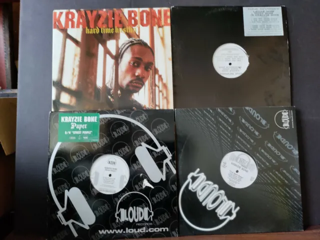 Krayzie Bone "Street People" - Lot of 4 12" Vinyl Singles
