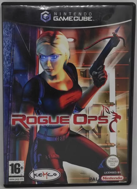 Rogue Ops Jeu Nintendo Gamecube Avec Notice AL08