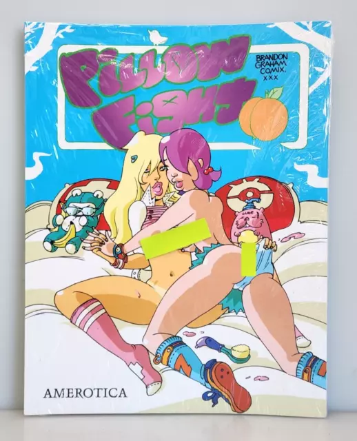 Pillow Fight Brandon Graham Comix XXX Amerotica Adult 2006 Paperback, New Sealed