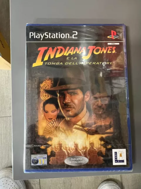 Indiana Jones e la tomba dell'imperatore ps2 PAL ITA NUOVO SIGILLATO