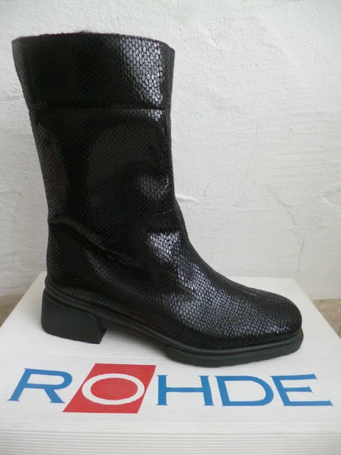 Bottes Fourrées Noires Sympatex Rohde Taille 42 - Neuves Avec Emballage