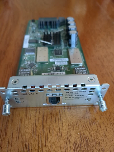 CISCO NIM-VAB-A FTTC/VDSL2 e ADSL2/2+ modulo WAN allegato A ISR4000 EUR ...