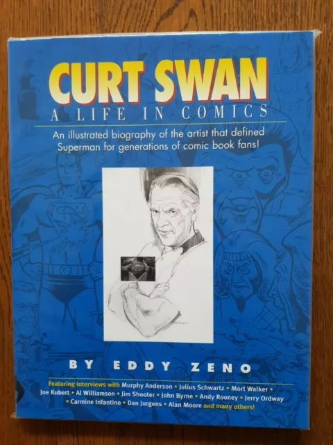 curt swan : a life in comics softcover / like new