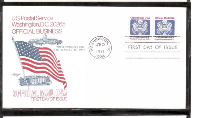 US SC # O144 Official Mail USA FDC. Artmaster Cachet