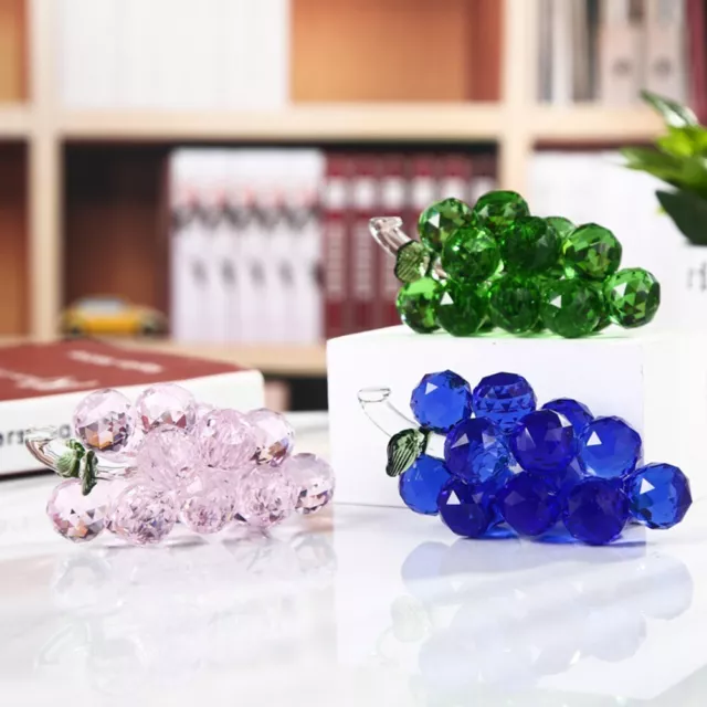 Gioielli in cristallo cristallo fascino uva raccolta decorazione armadio cristallo