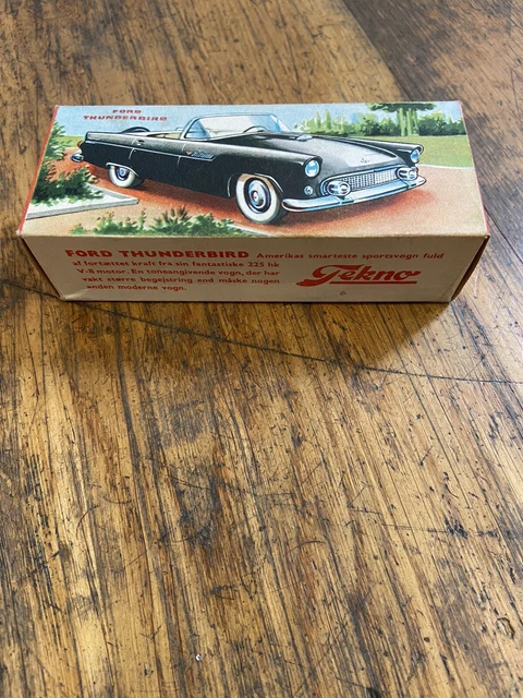 Boîte Vide Tekno Lotto 8 – Échelle 1/43 – Pour Collectionneur