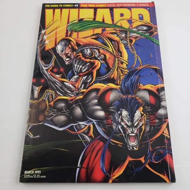 Wizard the Guide to Comics # 43 Marvel  March 1995 [VF/ NM]