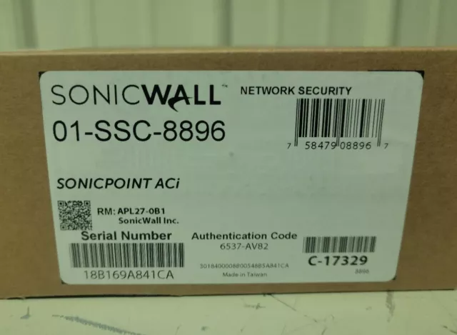 Dell SonicWALL SonicPoint ACi Wireless APL27-0B1