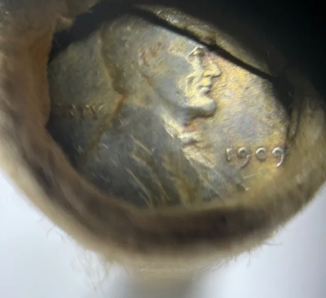 ESTATE old penny roll of Lincoln cent wheat.  1909 - 1909 VDB ends.  Maybe IH's.