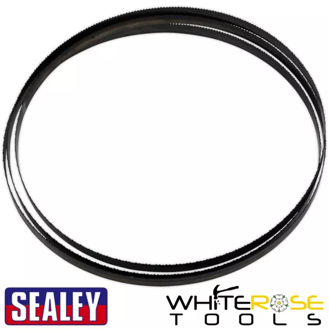 Sealey Bandsaw Blade 2400 x 12 x 0.6mm 10tpi Wood Plastics Thin Metal