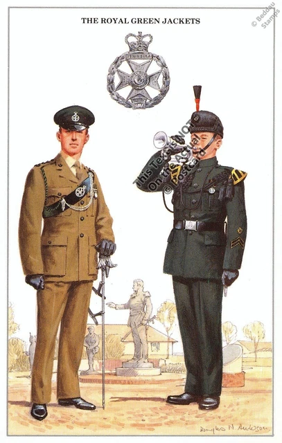 royal green jackets dress uniform Royal Green Jackets Capt. No1 (36/37")