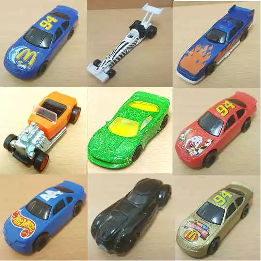 McDonalds Happy Meal Toy 1998 Hotwheels Hot Wheels Einzelautos - verschiedene Modelle