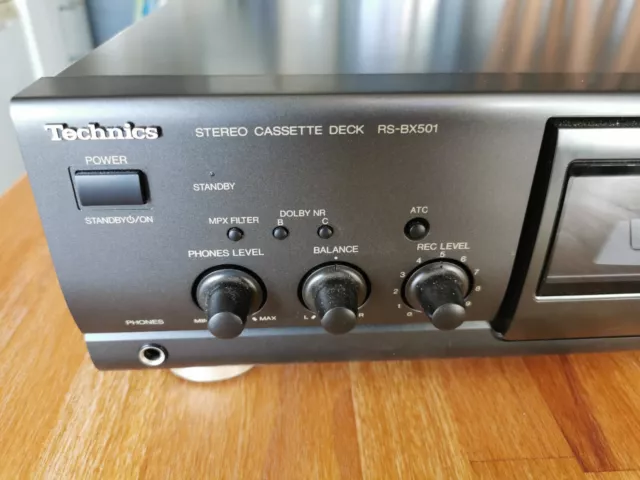 vintage---technics stéréo cassette deck RS-BX501 2