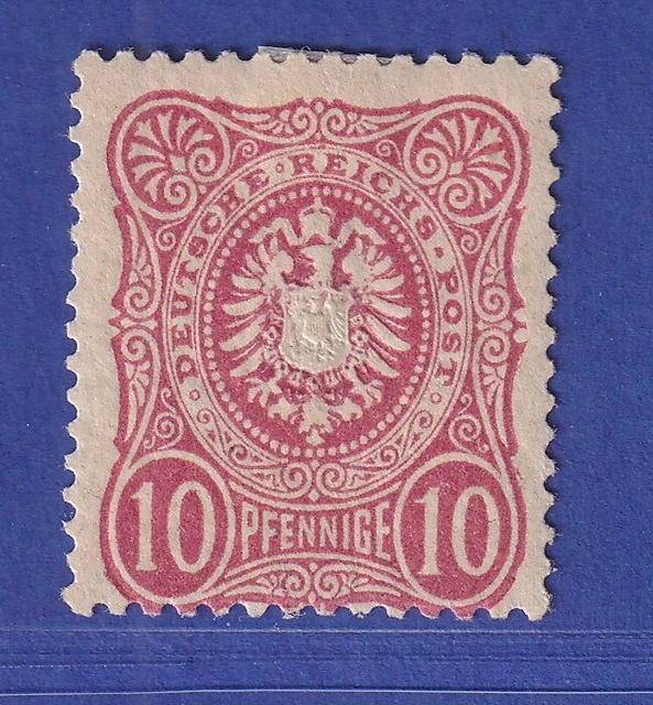 Deutsches Reich 10 Pfennige Mi.-Nr. 33 b ungebraucht * gepr. ZENKER BPP
