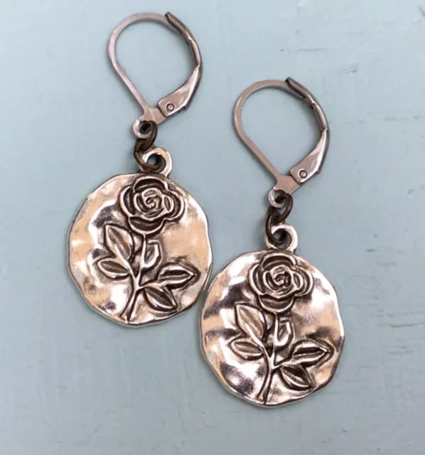 New Sundance Charm Earrings Handmade Handcrafted Artisan Jewelry