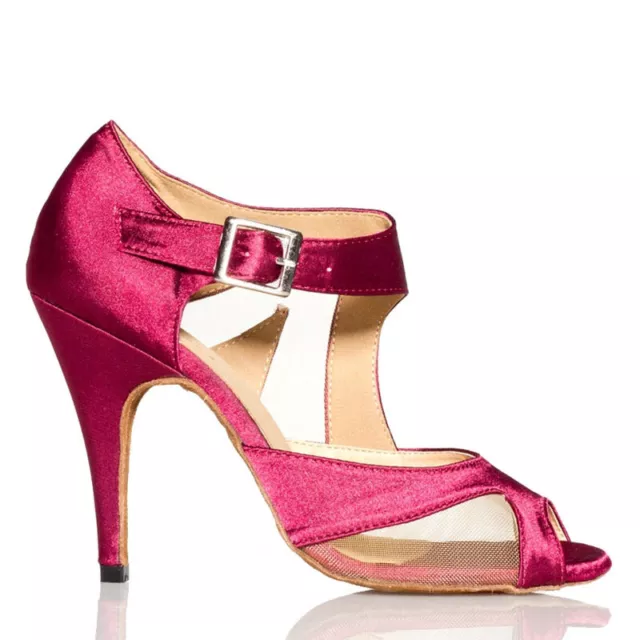 Femme Danse Latine Chaussures Salle de Bal Tango Salsa Souple Bas Sandales