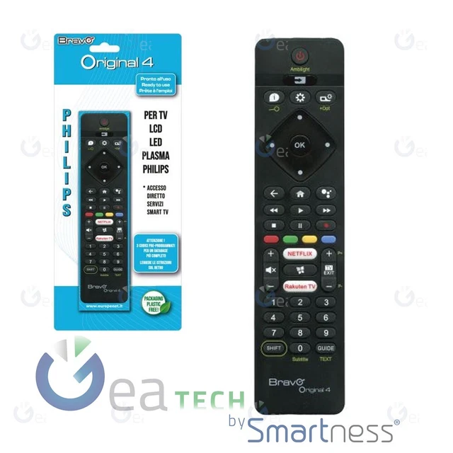 Telecomando Di Ricambio VINABTY SMART-24 Per TV Dyon Smart 24 - 5