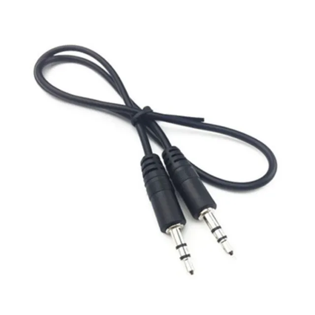Premium quality 0 5m long auxiliary cable for car stereo and MP3 players