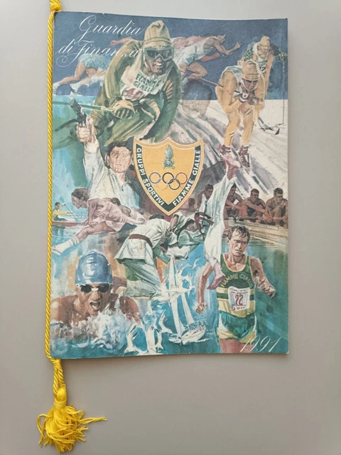 Calendario Guardia di Finanza 1991