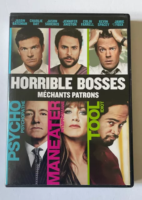 Horrible Bosses 2011 DVD Jason Bateman Charlie Day Jason Sudeikis Crime Comedy