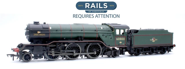 BACHMANN 'OO' GAUGE 31-550 Br Green 2-6-2 Class V2 Green Arrow - Main Image