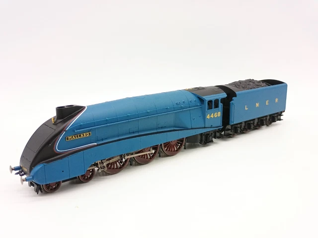 HORNBY LNER BLUE Pacific Mallard Class A4 4-6-2 4468 DCC Ready ...