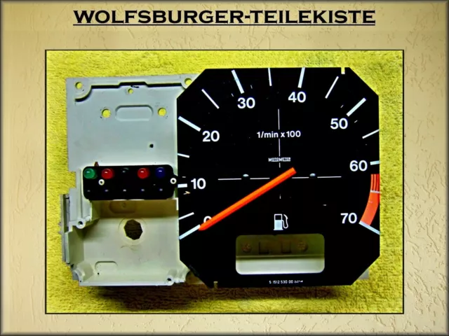 GOLF 1 CABRIO Tacho Sportline Drehzahlmesser Motormeter MFA JH 2H 155919253F