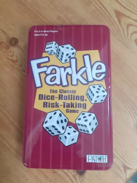 Farkle Würfel Rollspiel in Metalldose - Patchprodukte