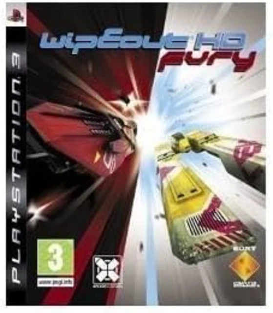 WIPEOUT HD FURY PS3 PlayStation 3 Racing Video Game 29.99