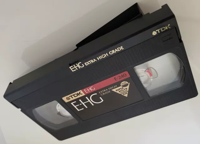 VHS  Vierge Cassette Vidéo TDK E240 état neuf