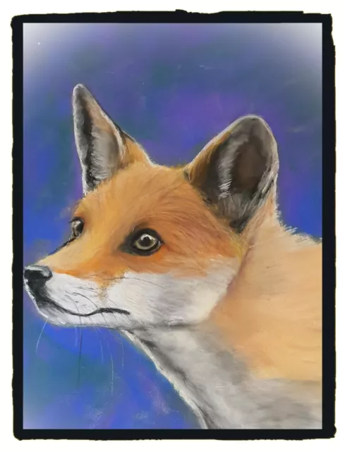 Roter Fuchs - Original Wildtiergemälde