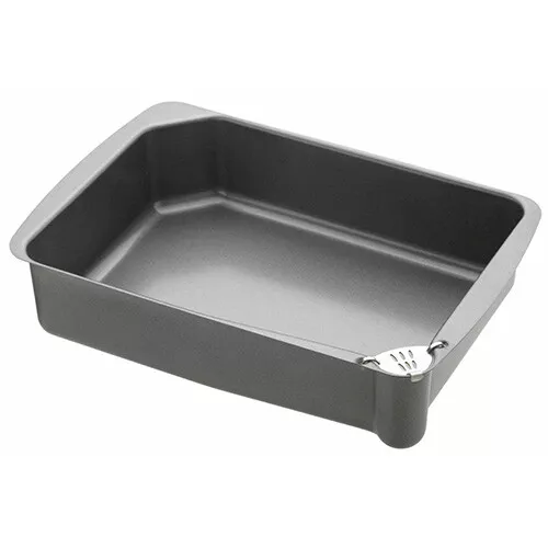 Master Class Non-Stick Roasting Pan with Pouring Lip 34 x 23 x 8cm