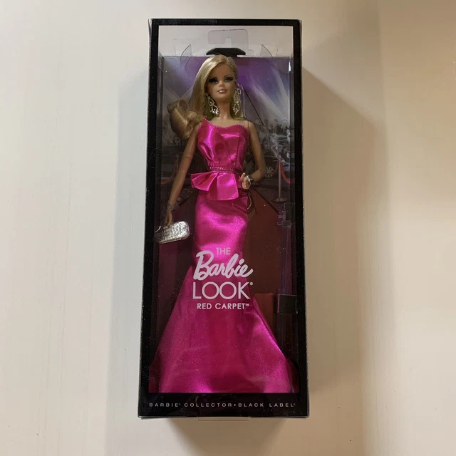 Mattel The Barbie Look Doll Red Carpet Collection Black Label 2013 #BCP89
