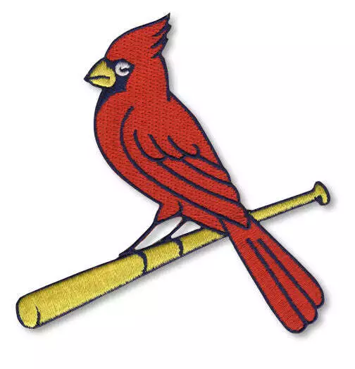 St Louis Cardinals Alternate Team Logo Auf Schläger Abzeichen Trikot MLB Emblem