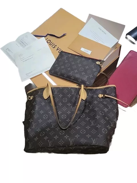 Louis Vuitton Neverfull MM Cherry Monogram Canvas