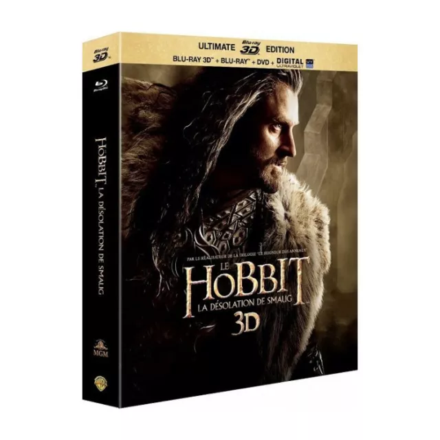 Le Hobbit : La désolation de Smaug - BLU-RAY 3D + BLU-RAY + DVD (Ed. Ultimate)