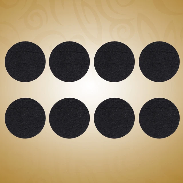 8 un. filtros de carbono de forma redonda cajas de arena de cocina filtros sartenes de arena reemplazar