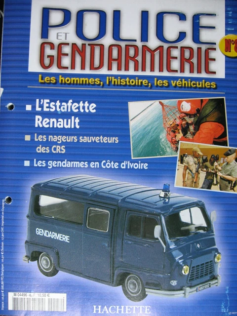 Fascicule  8 Police Gendarmerie  Estafette Renault / Cemec L7