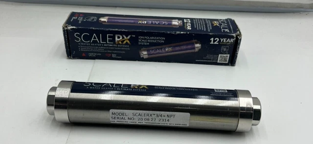 Scale Rx Rheem SCALERX 3/4& SCALERX34 Ion Polarization Scale Reduction System - FAST ...