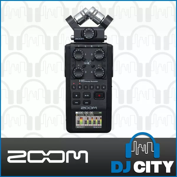 Zoom H6 Handy Recorder Black Edition